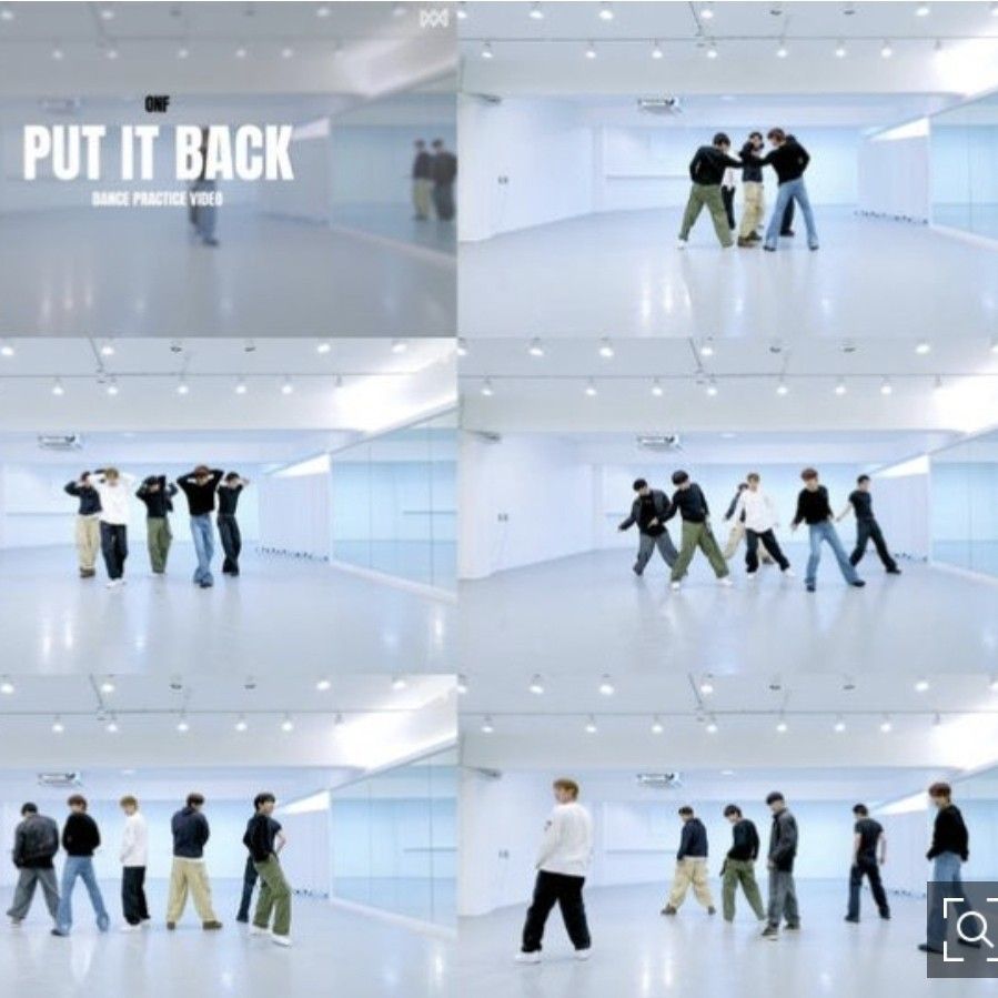 ONFの舞台裏ショット