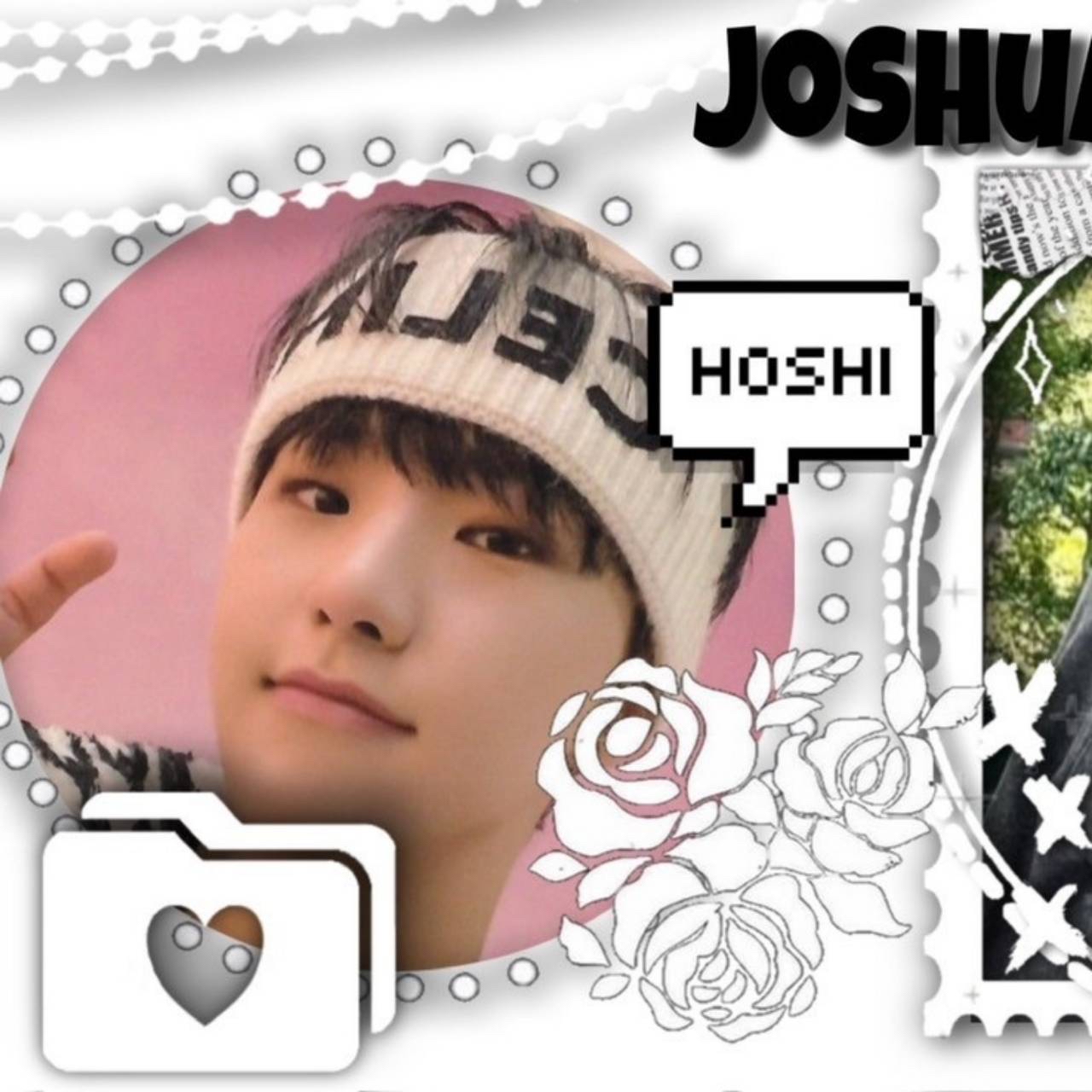 A moment captured by Hoshi (SEVENTEEN)'s fan