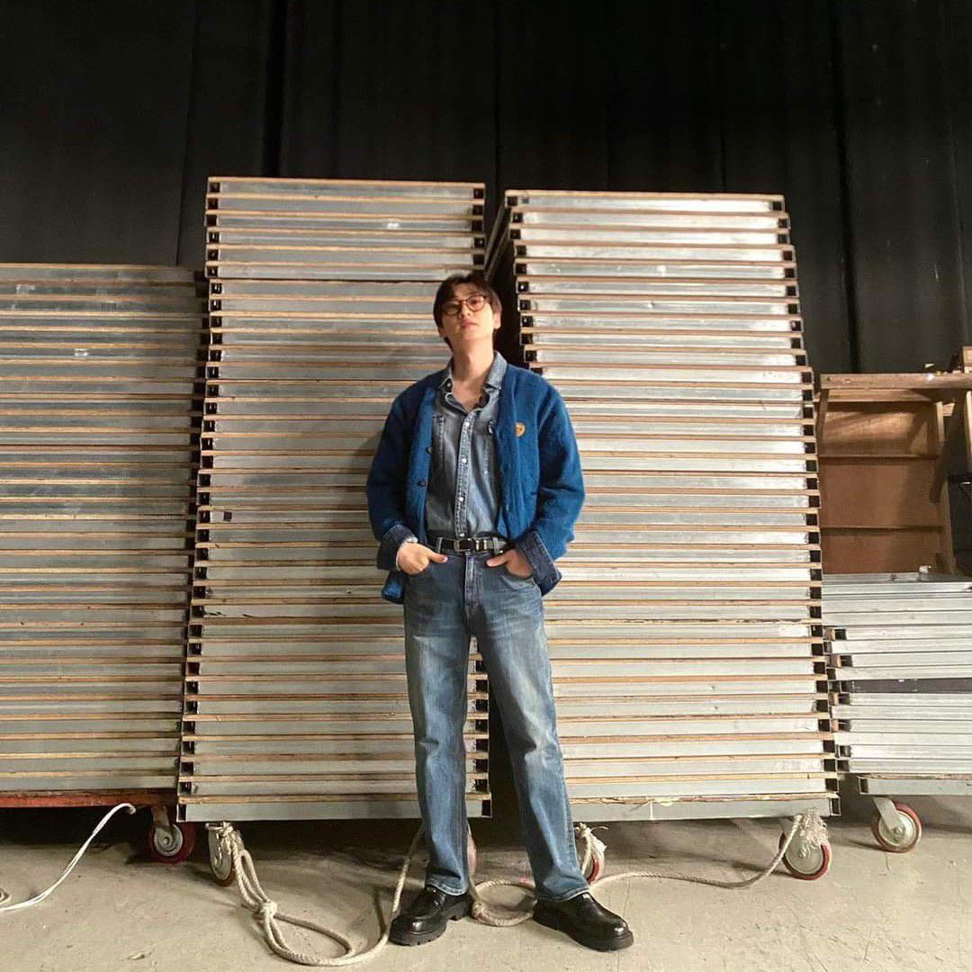 Behind-the-scenes cut of Eunhyuk (Super Junior)