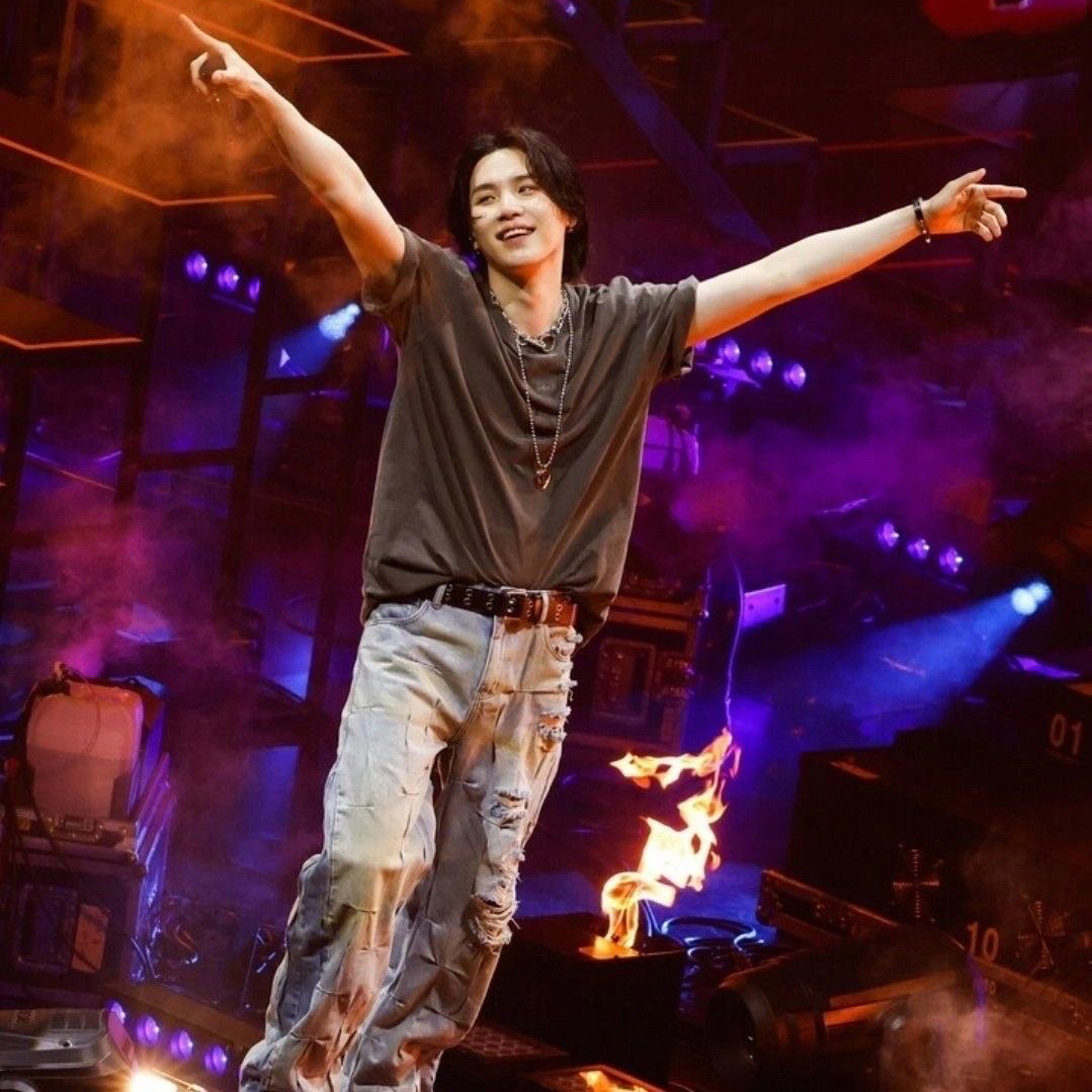 SUGA (防彈少年團)粉絲拍下的瞬間