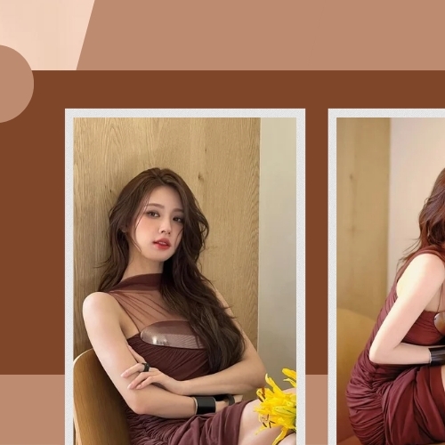 Recent activity shot of Miyeon (i-dle)