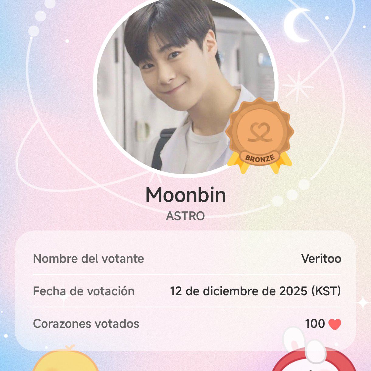 Behind-the-scenes cut of Moonbin (ASTRO)