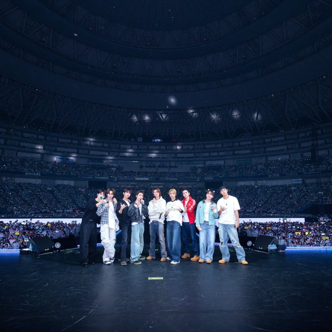 Recent activity shot of SEVENTEEN