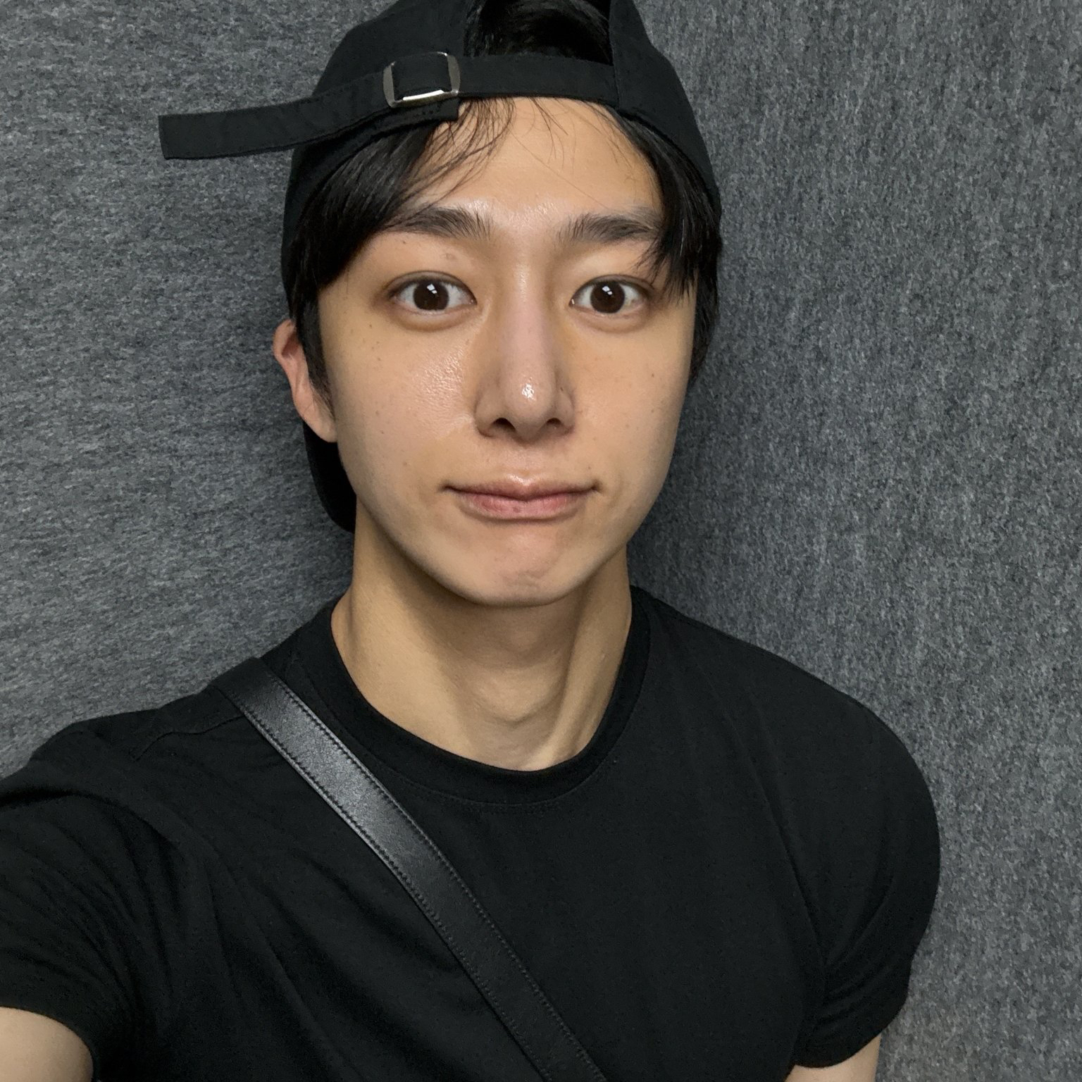 A moment captured by Hyungwon (MONSTA X)'s fan