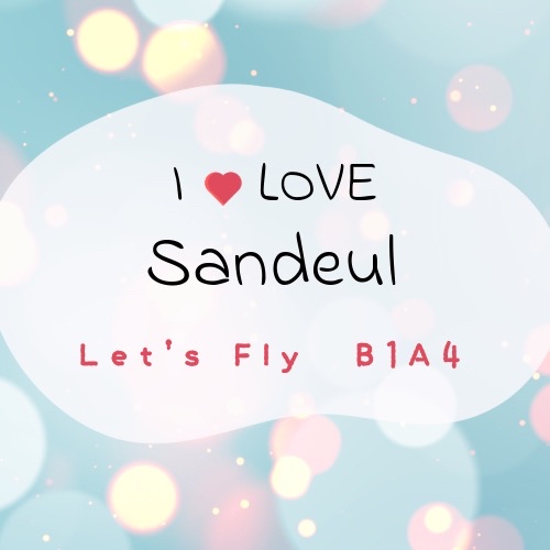 A moment captured by Sandeul (B1A4)'s fan