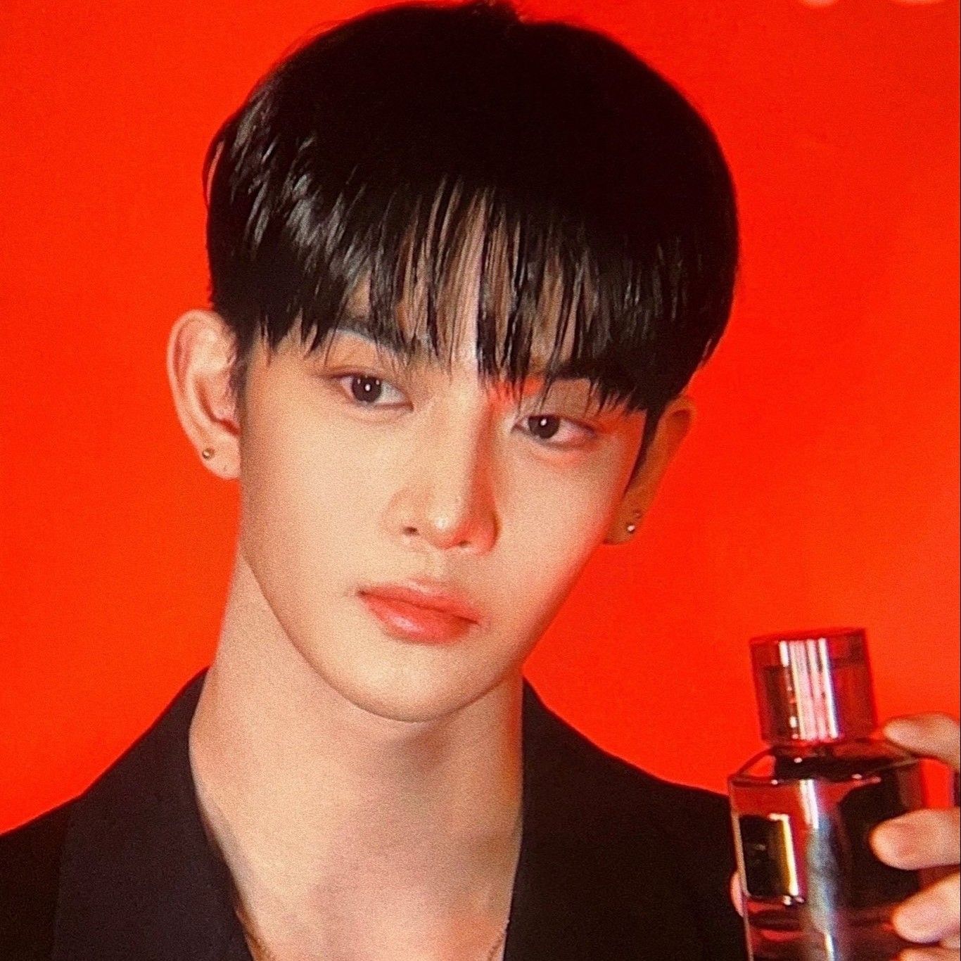 A moment captured by Bae Jinyoung's fan