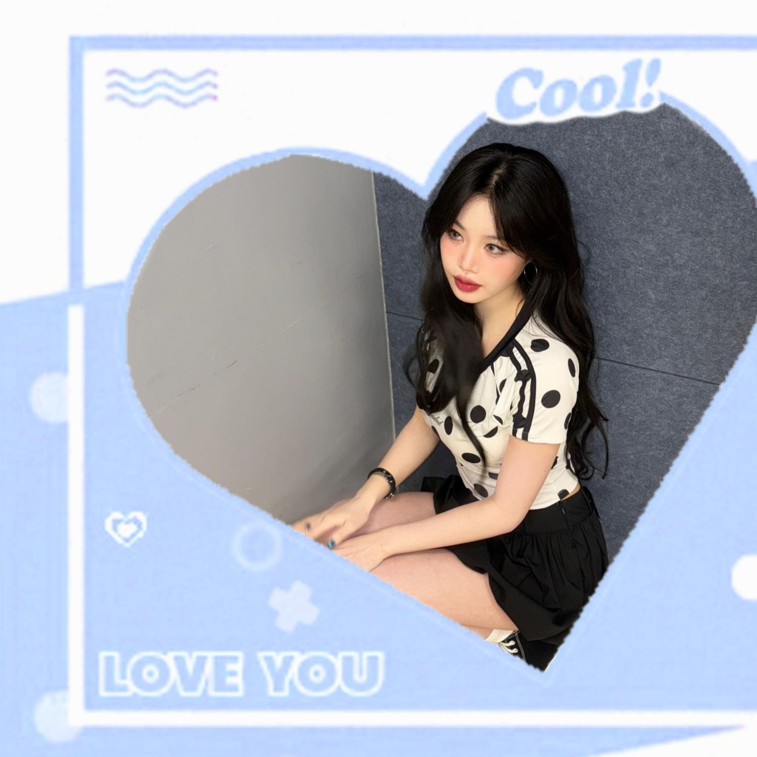 A moment captured by Soojin's fan