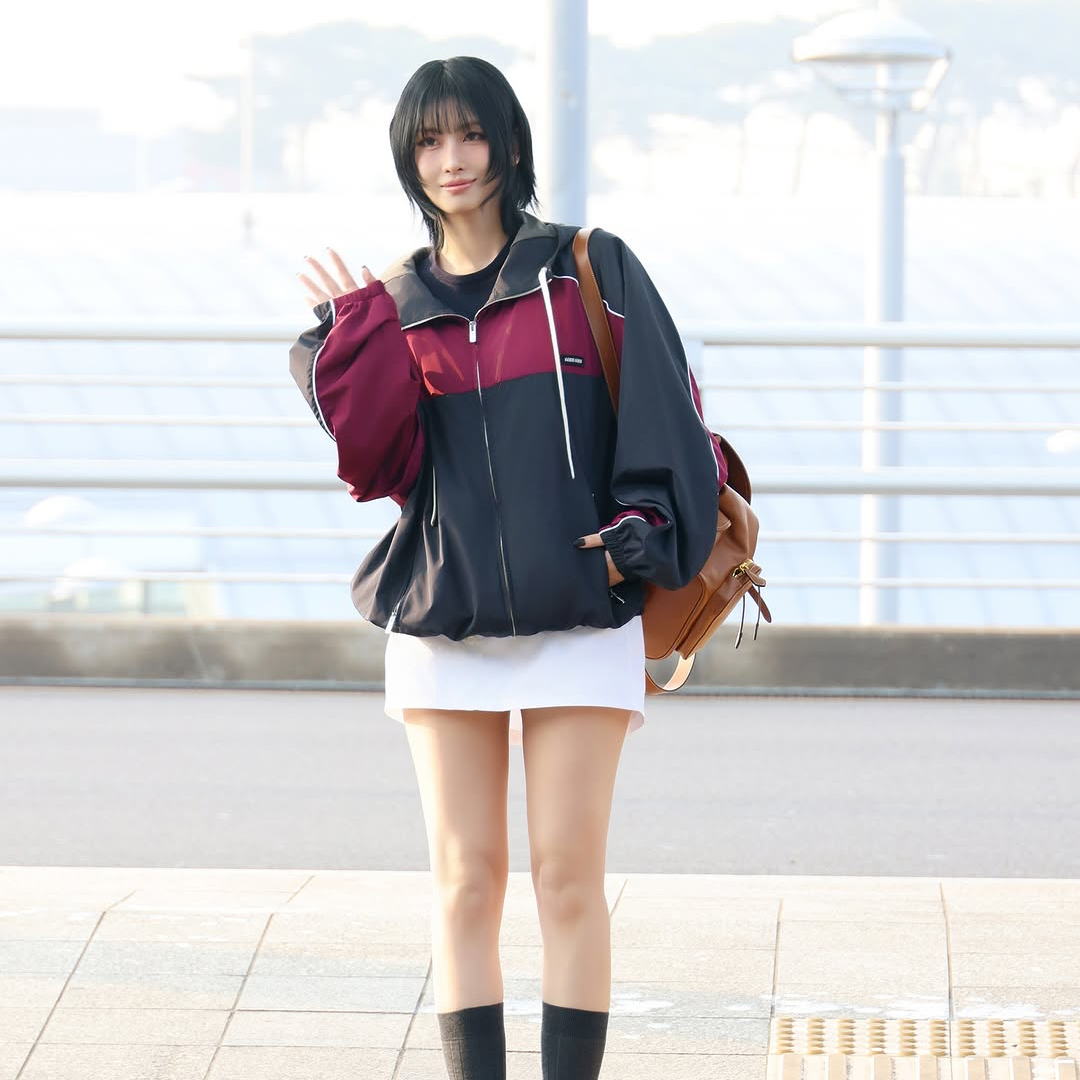 Momen yang diabadikan oleh penggemar Momo (TWICE)