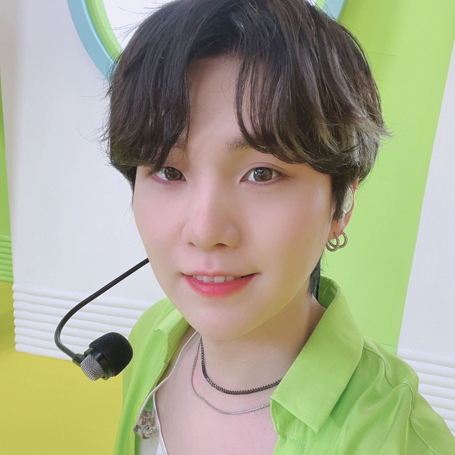 A moment captured by SUGA (BTS)'s fan