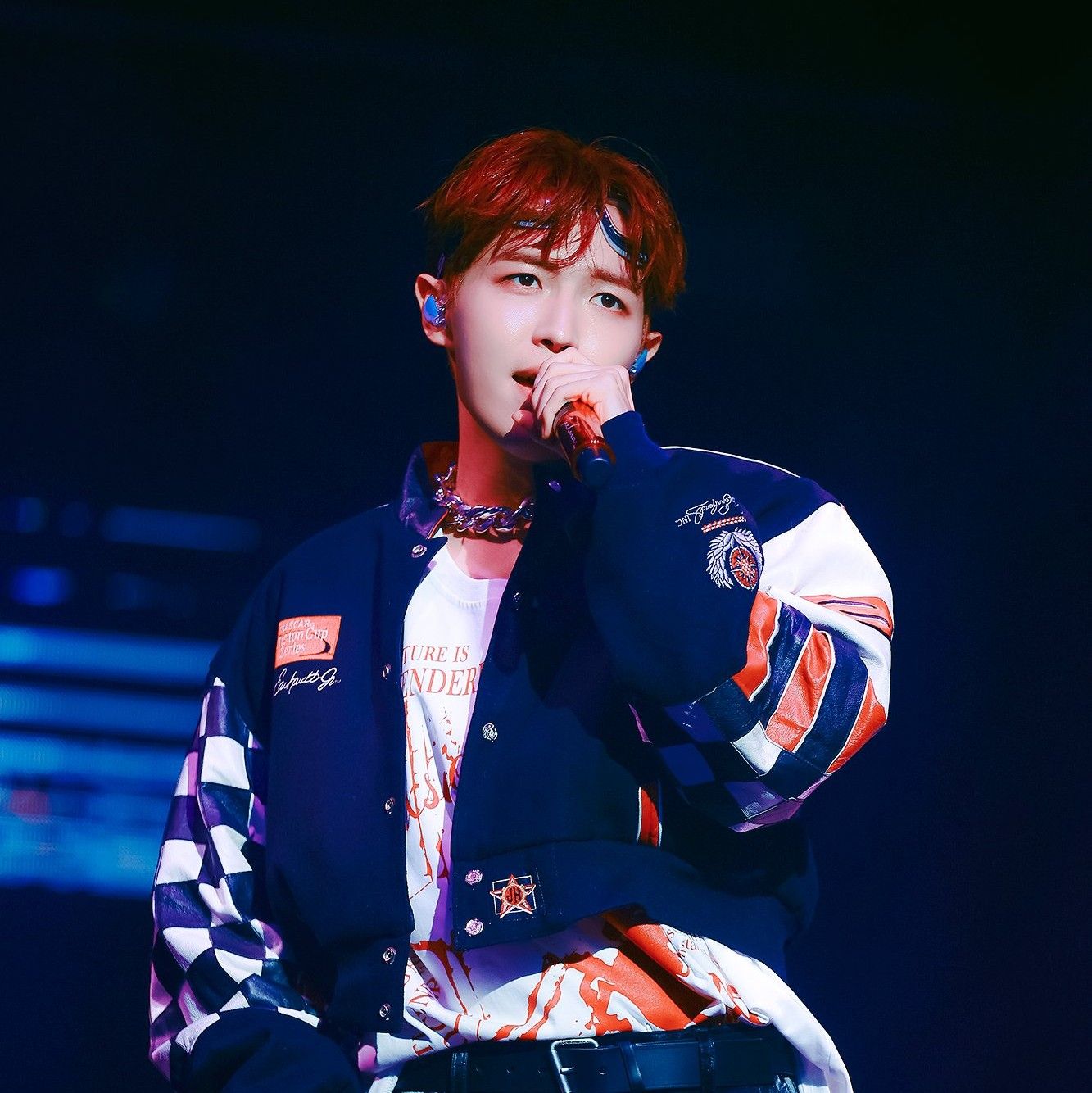 A moment captured by Kim Jaehwan's fan