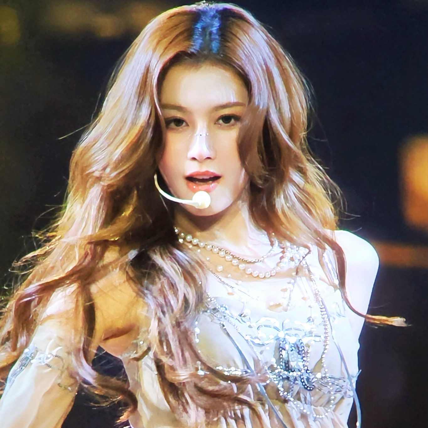 A moment captured by Sana (TWICE)'s fan