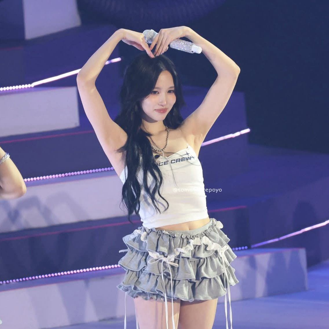 Recent activity shot of Mina (TWICE)