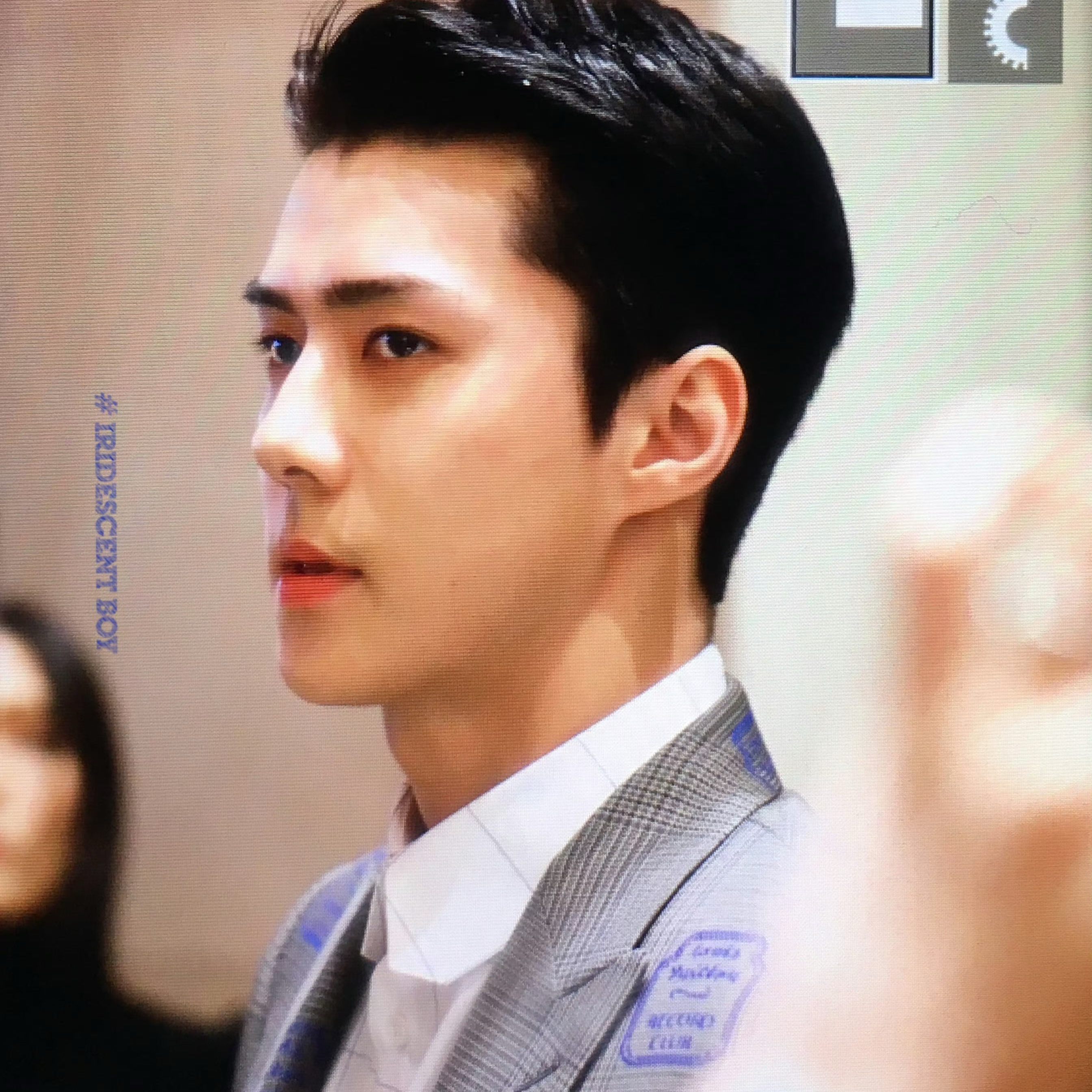Behind-the-scenes cut of Sehun (EXO)