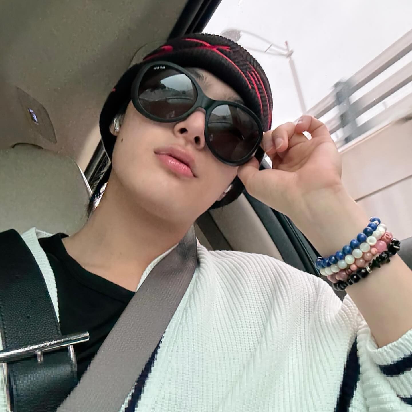 Recent activity shot of Mingi (ATEEZ)