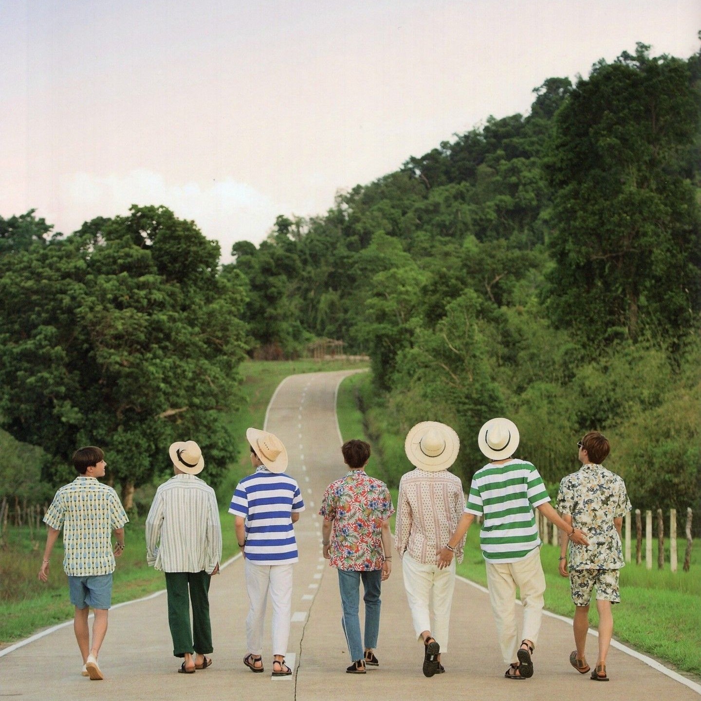 防彈少年團粉絲拍下的瞬間