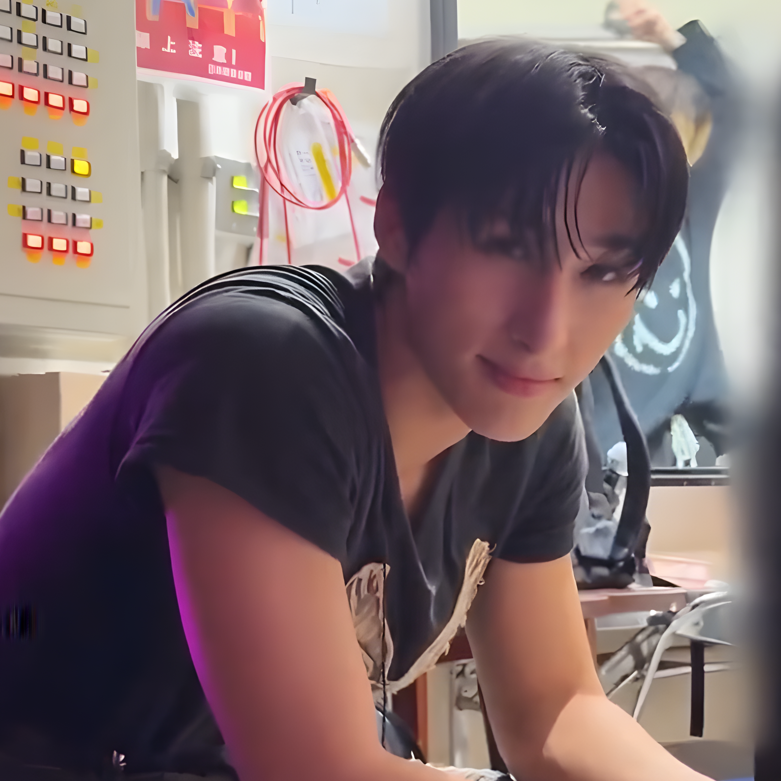 A moment captured by Lim Jimin (JUST B)'s fan