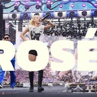 Recent activity shot of ROSÉ (BLACKPINK)