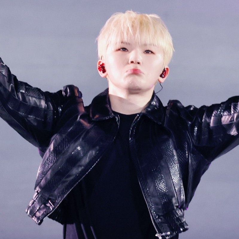 A moment captured by Woozi (SEVENTEEN)'s fan