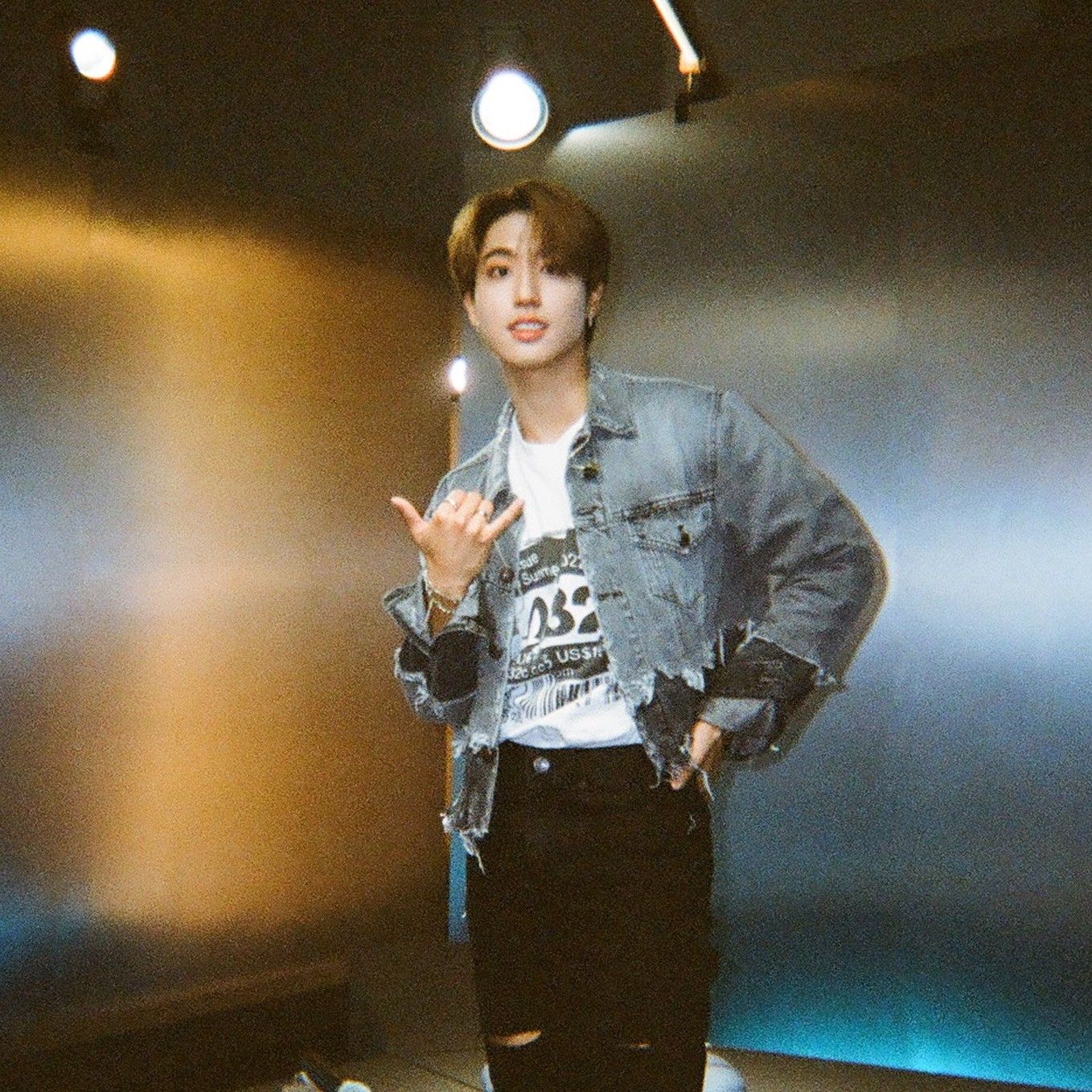 A moment captured by HAN (Stray Kids)'s fan