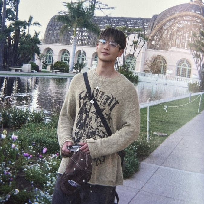 A moment captured by Minho (SHINee)'s fan