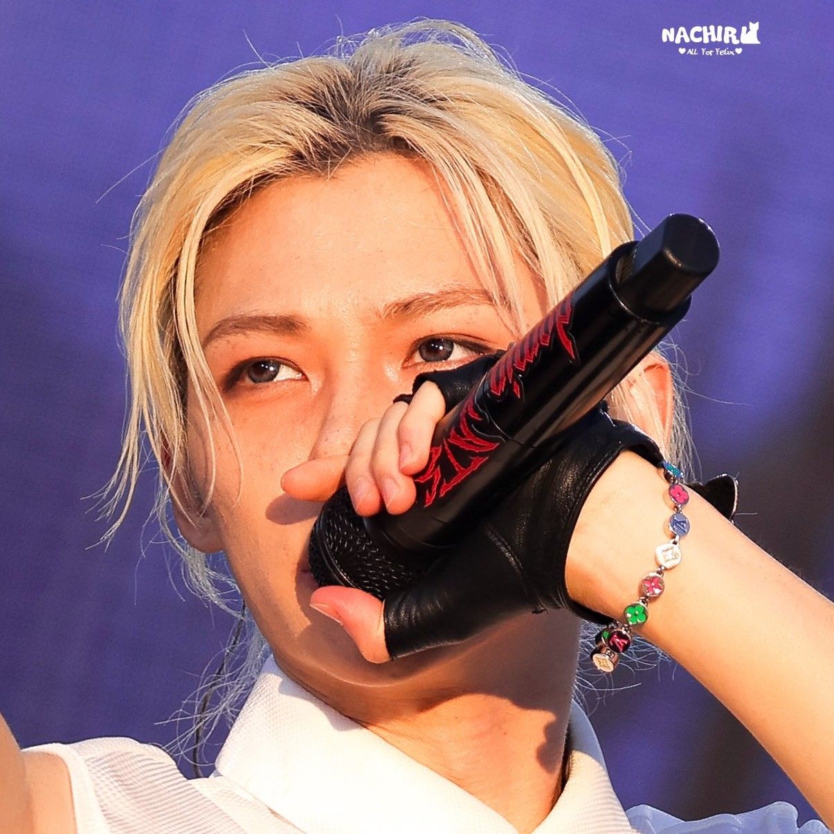 Recent activity shot of Felix (Stray Kids)