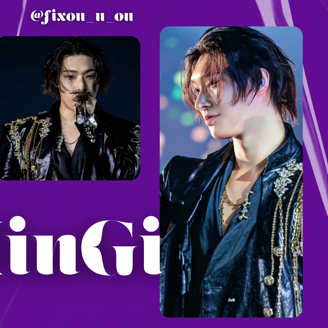 Recent activity shot of Mingi (ATEEZ)