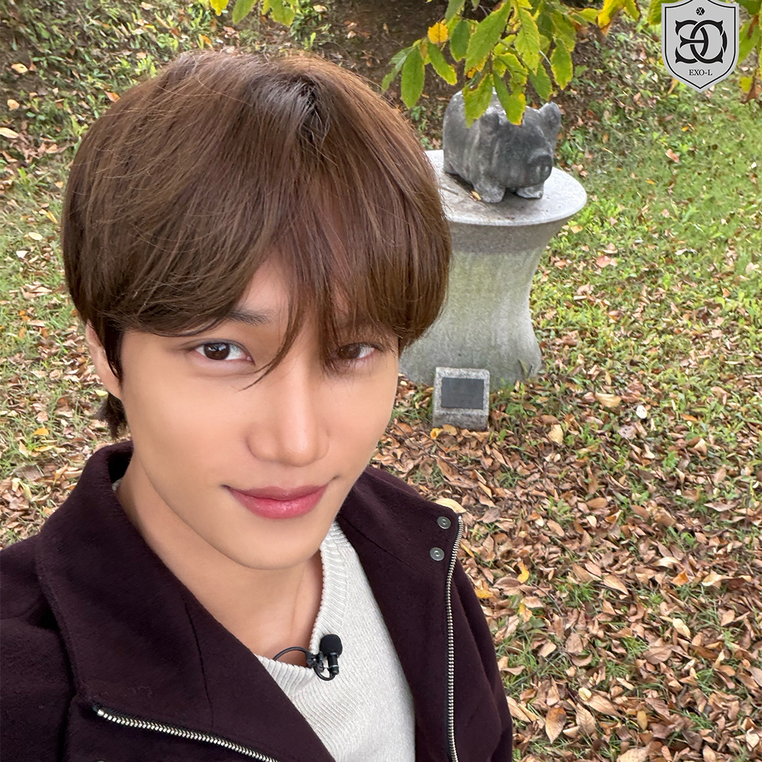 A moment captured by Kai (EXO)'s fan