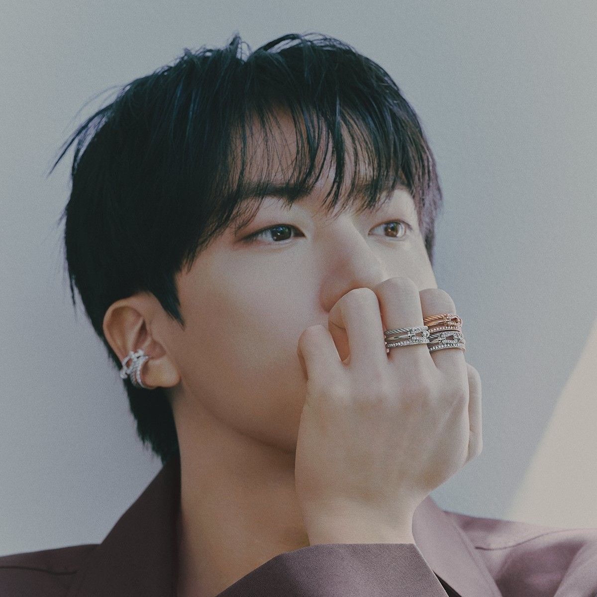 Momen yang diabadikan oleh penggemar Jin (BTS)