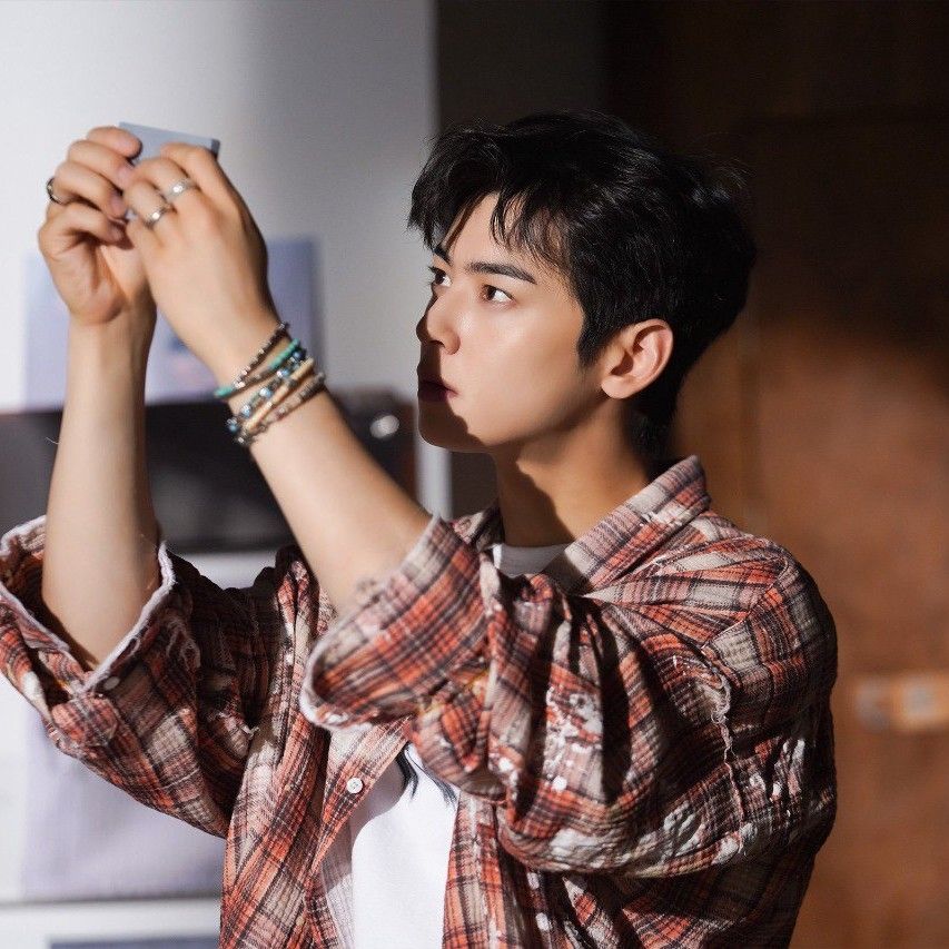 Recent activity shot of Eunwoo (ASTRO)