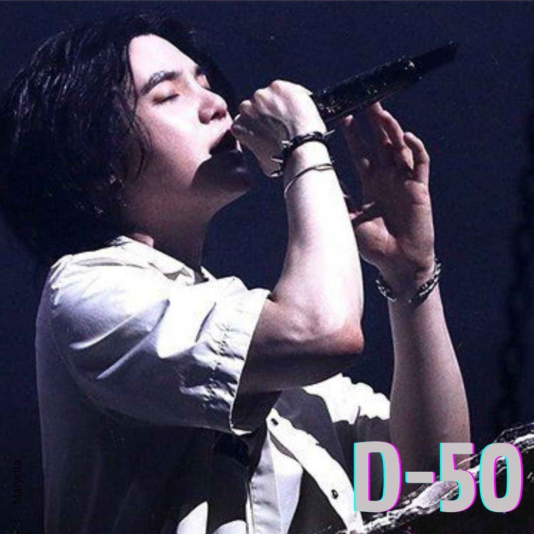 Recent activity shot of SUGA (BTS)