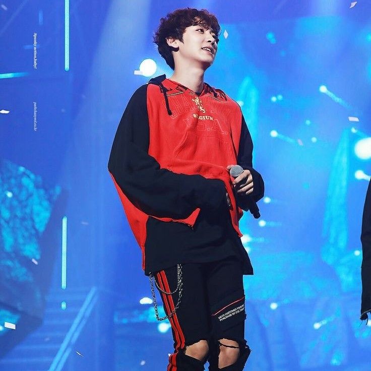 Behind-the-scenes cut of Chanyeol (EXO)