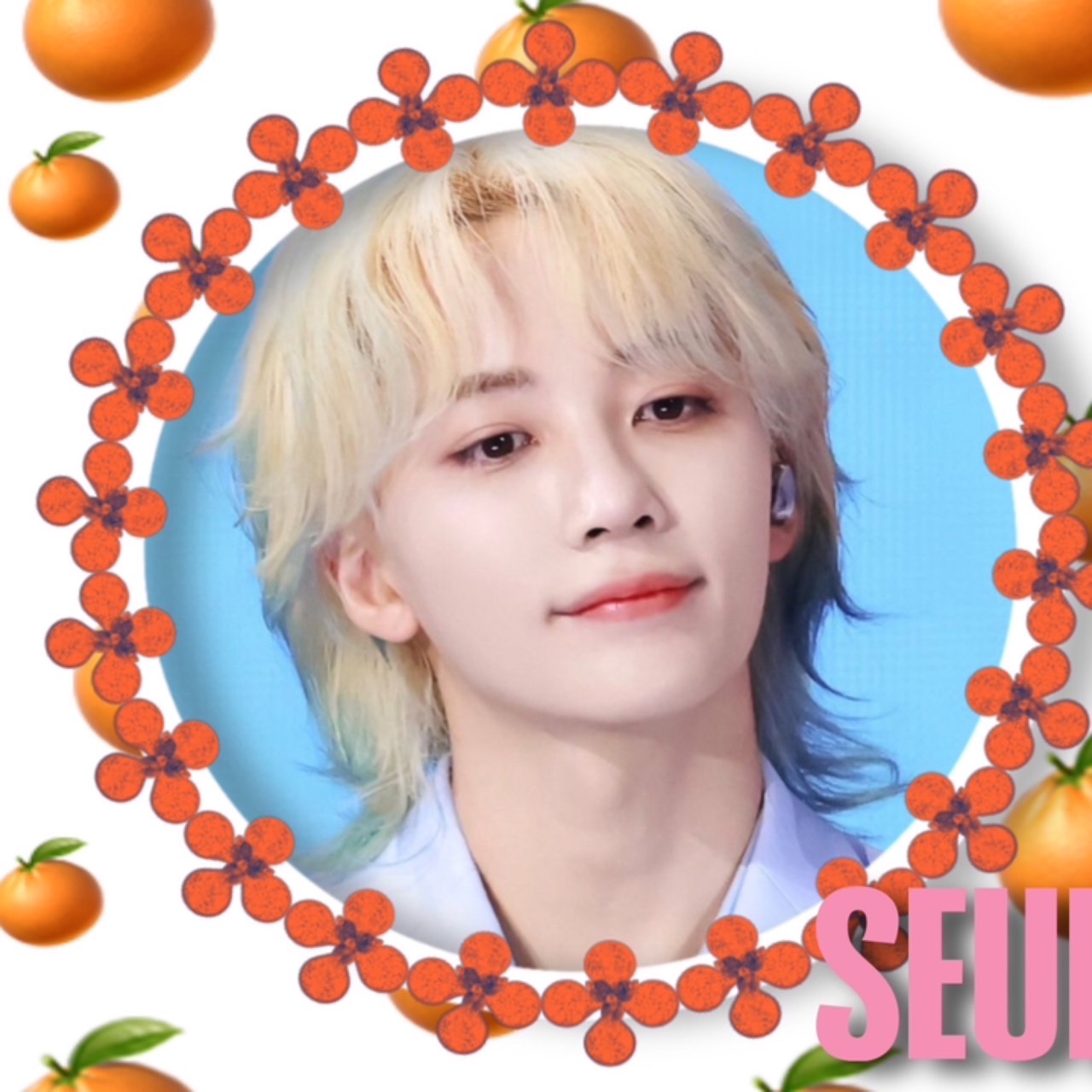 A moment captured by Jeonghan (SEVENTEEN)'s fan