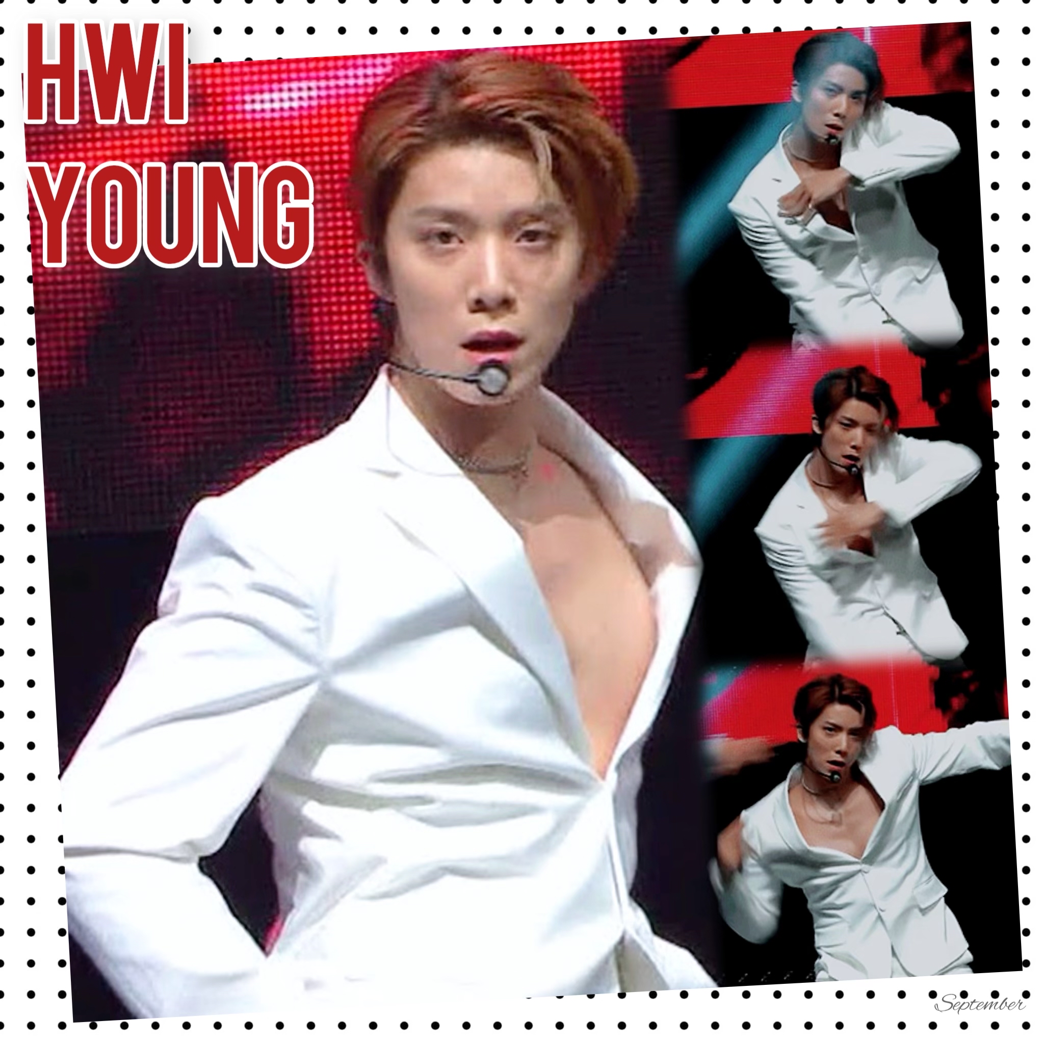 Behind-the-scenes cut of Hwiyoung (SF9)