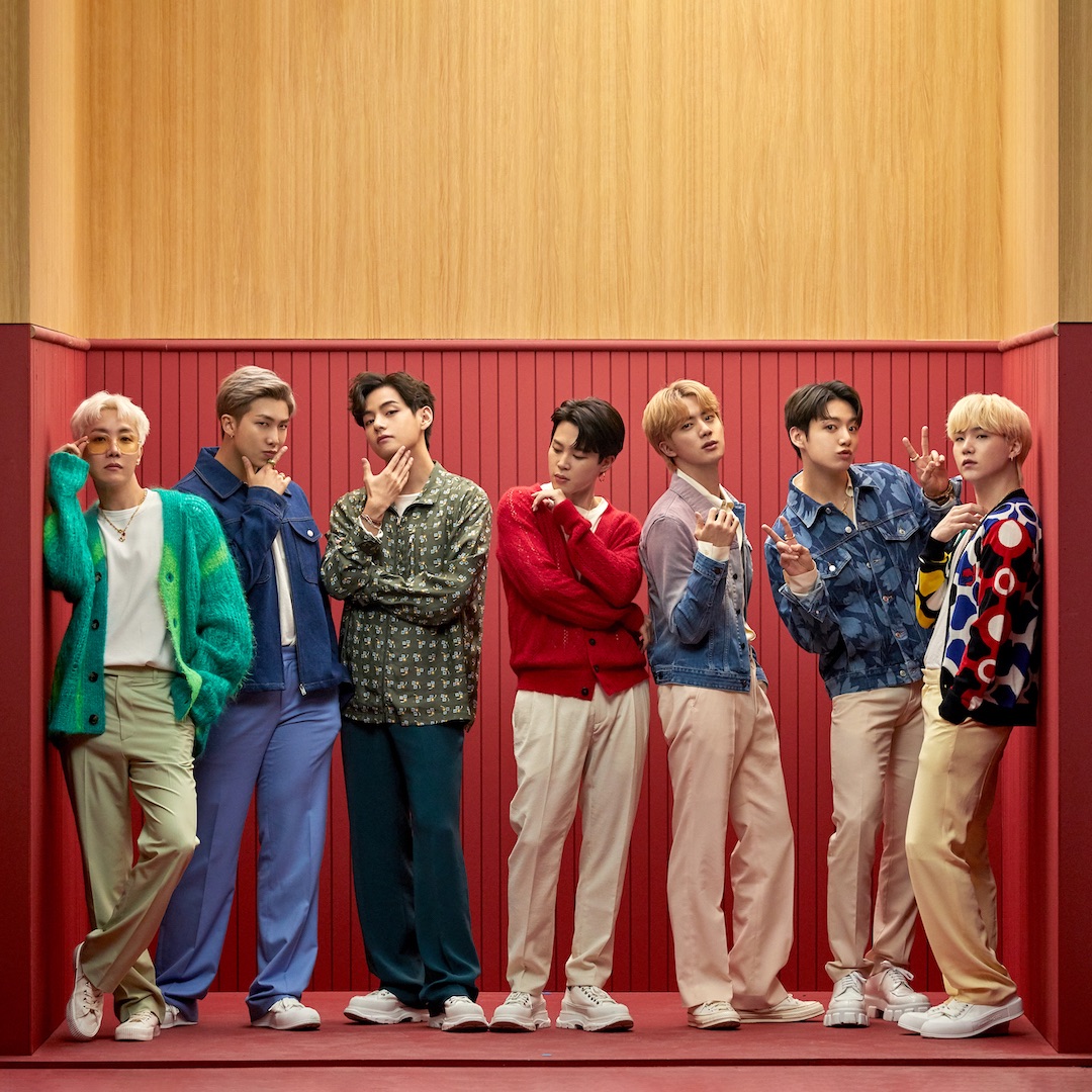 A moment captured by BTS's fan