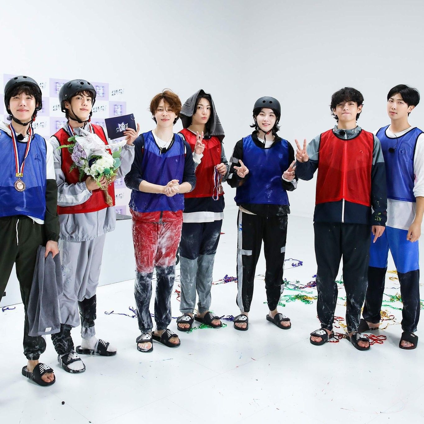 防弹少年团的幕后花絮