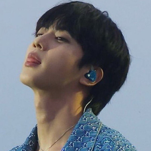 Recent activity shot of Jin (BTS)