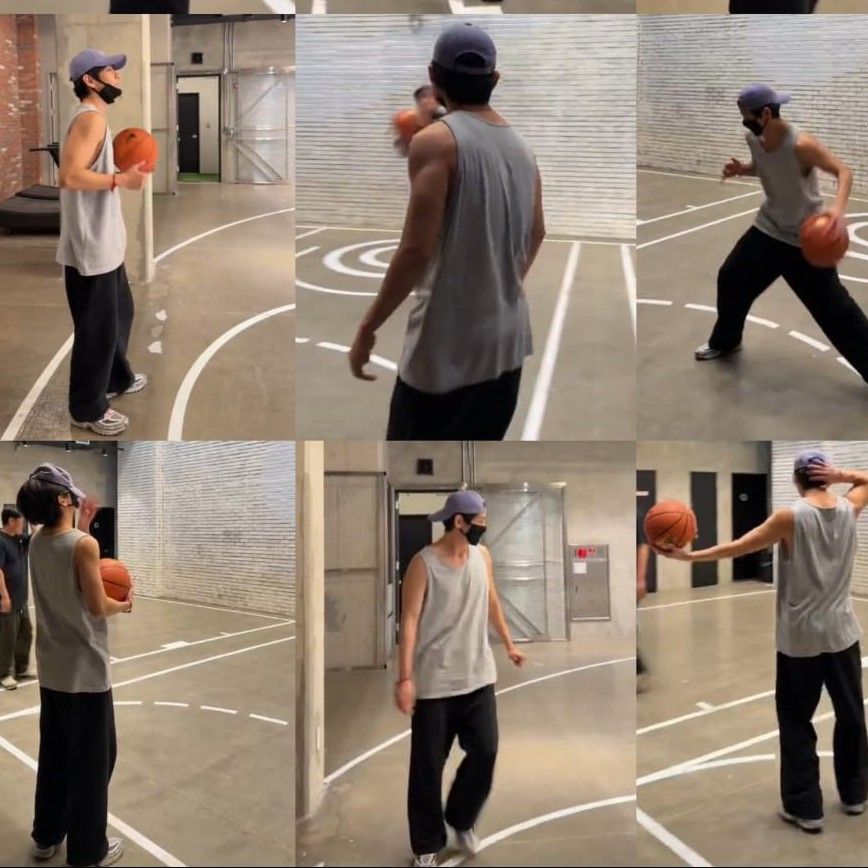 Momen yang diabadikan oleh penggemar V (BTS)