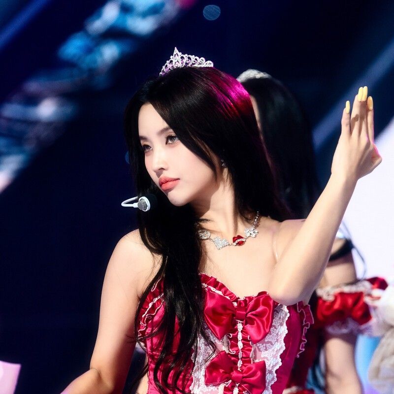 Recent activity shot of Soyeon (i-dle)