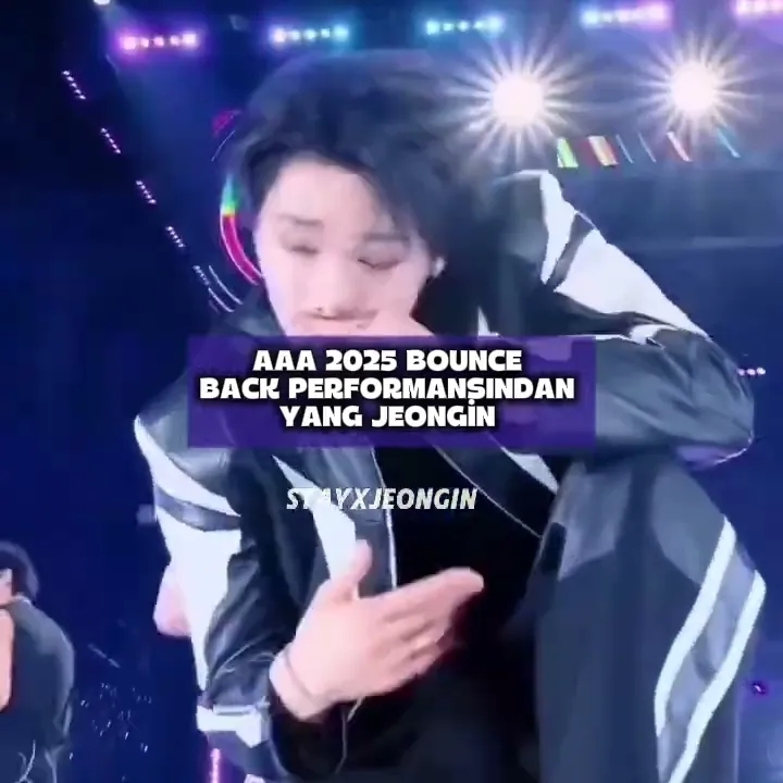 A moment captured by I.N (Stray Kids)'s fan