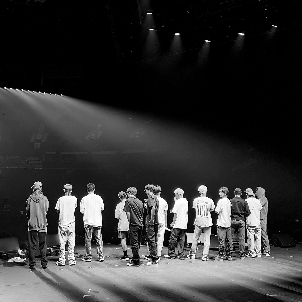 A moment captured by SEVENTEEN's fan