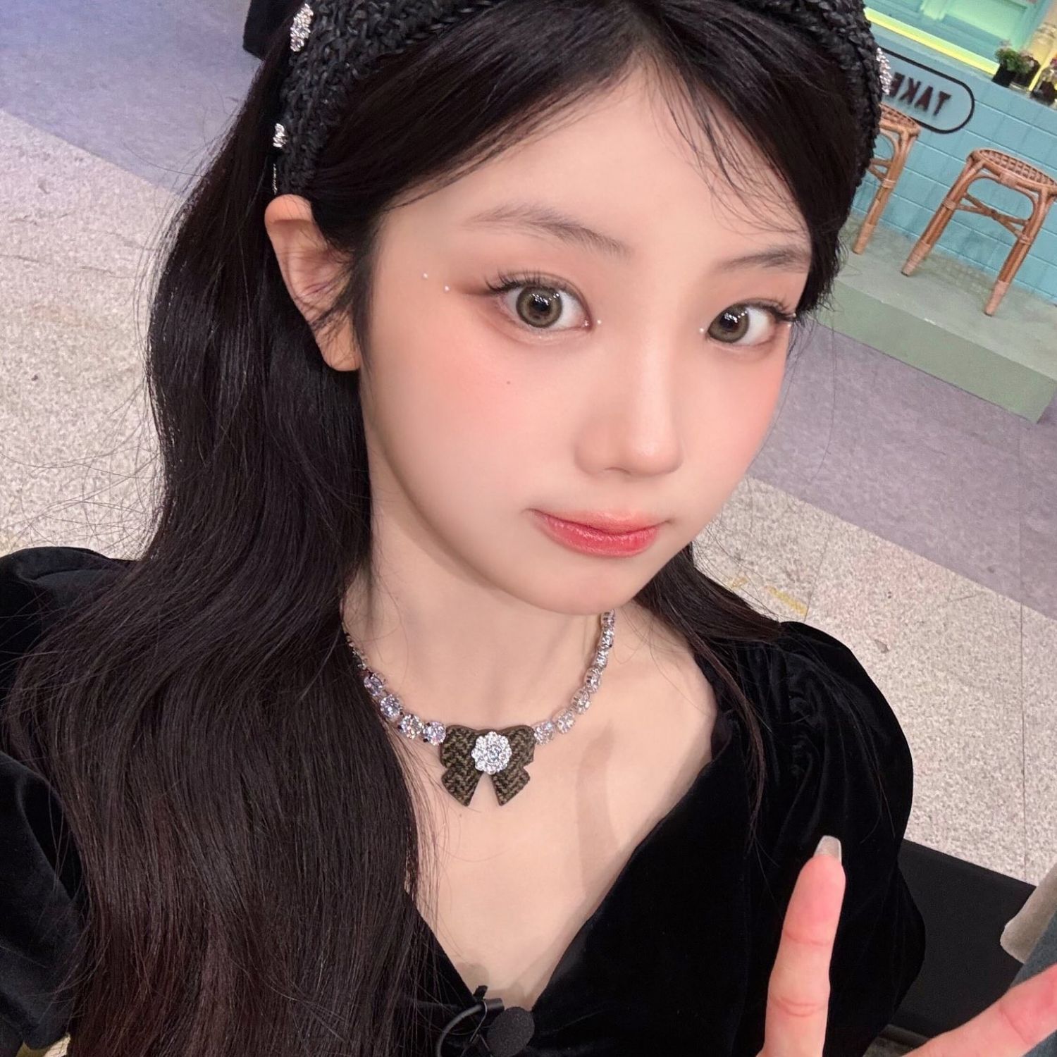 A moment captured by Wonhee (ILLIT)'s fan