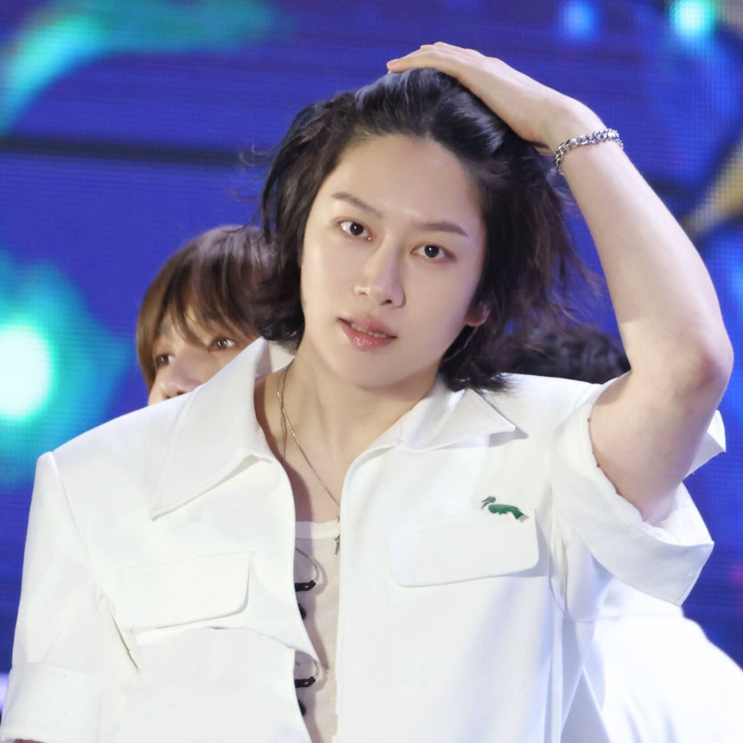 Behind-the-scenes cut of Heechul (Super Junior)