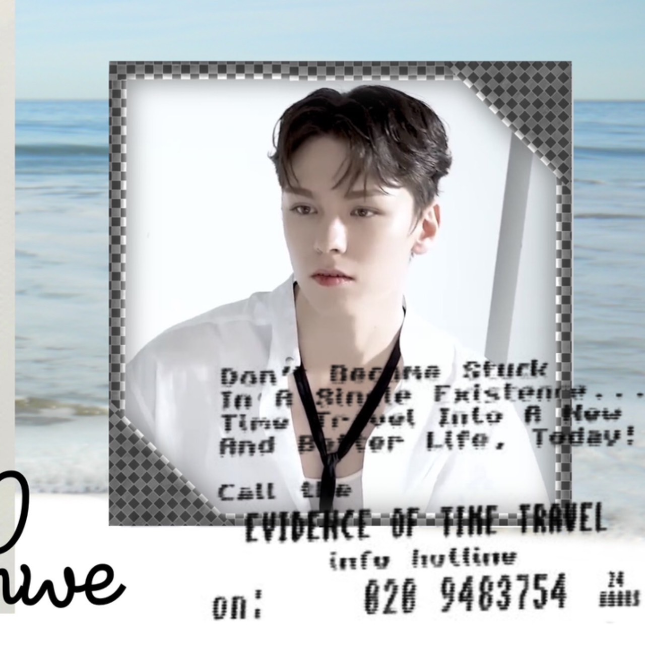 A moment captured by Vernon (SEVENTEEN)'s fan