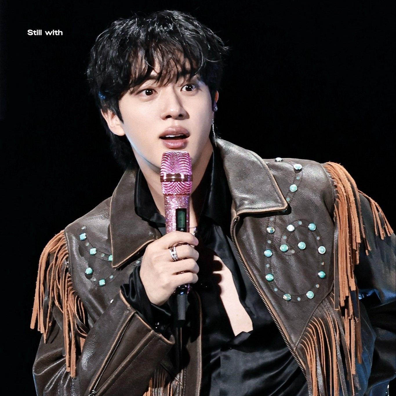 Recent activity shot of Jin (BTS)