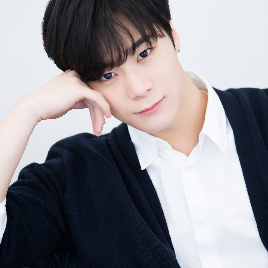 Recent activity shot of Moonbin (ASTRO)