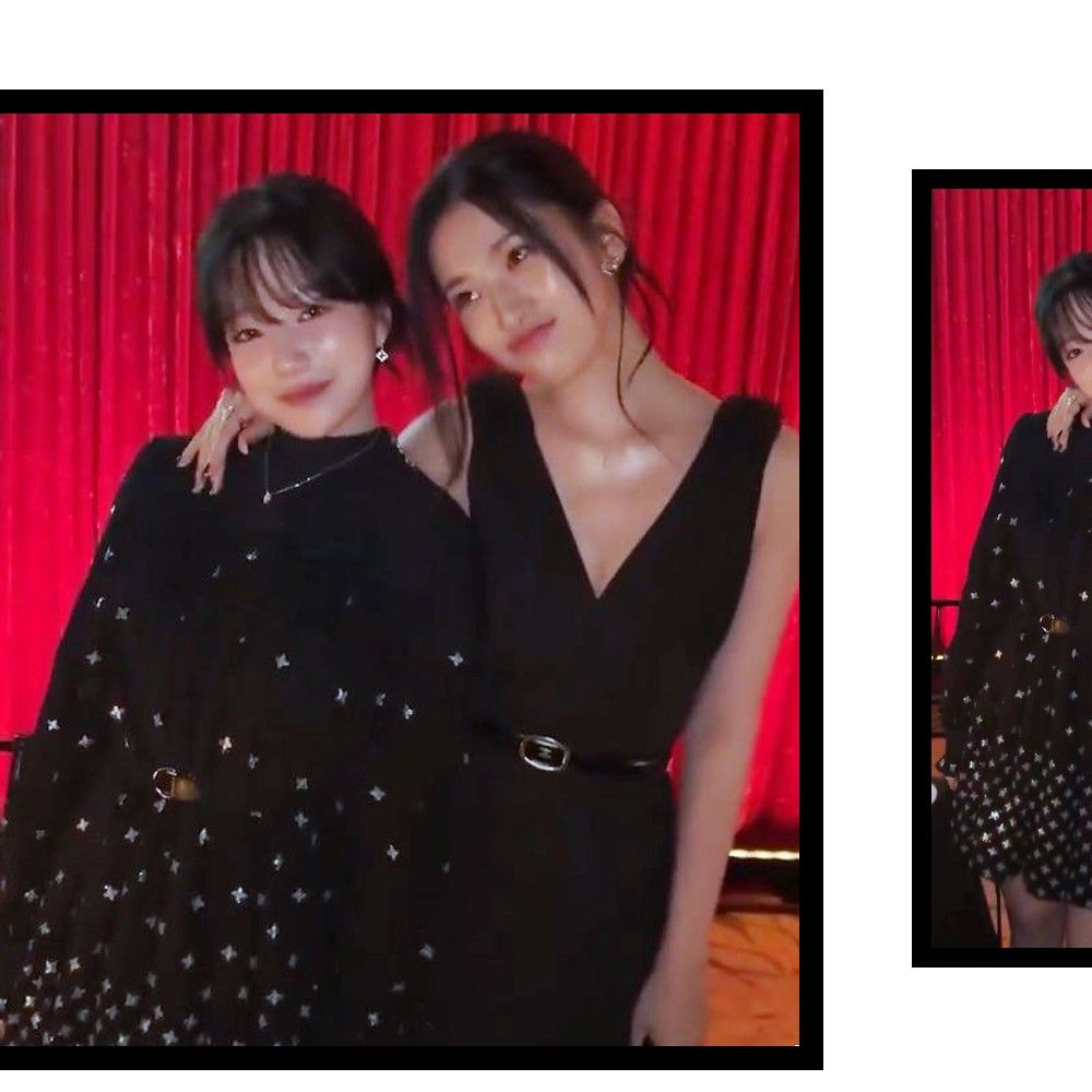 A moment captured by IZ*ONE's fan