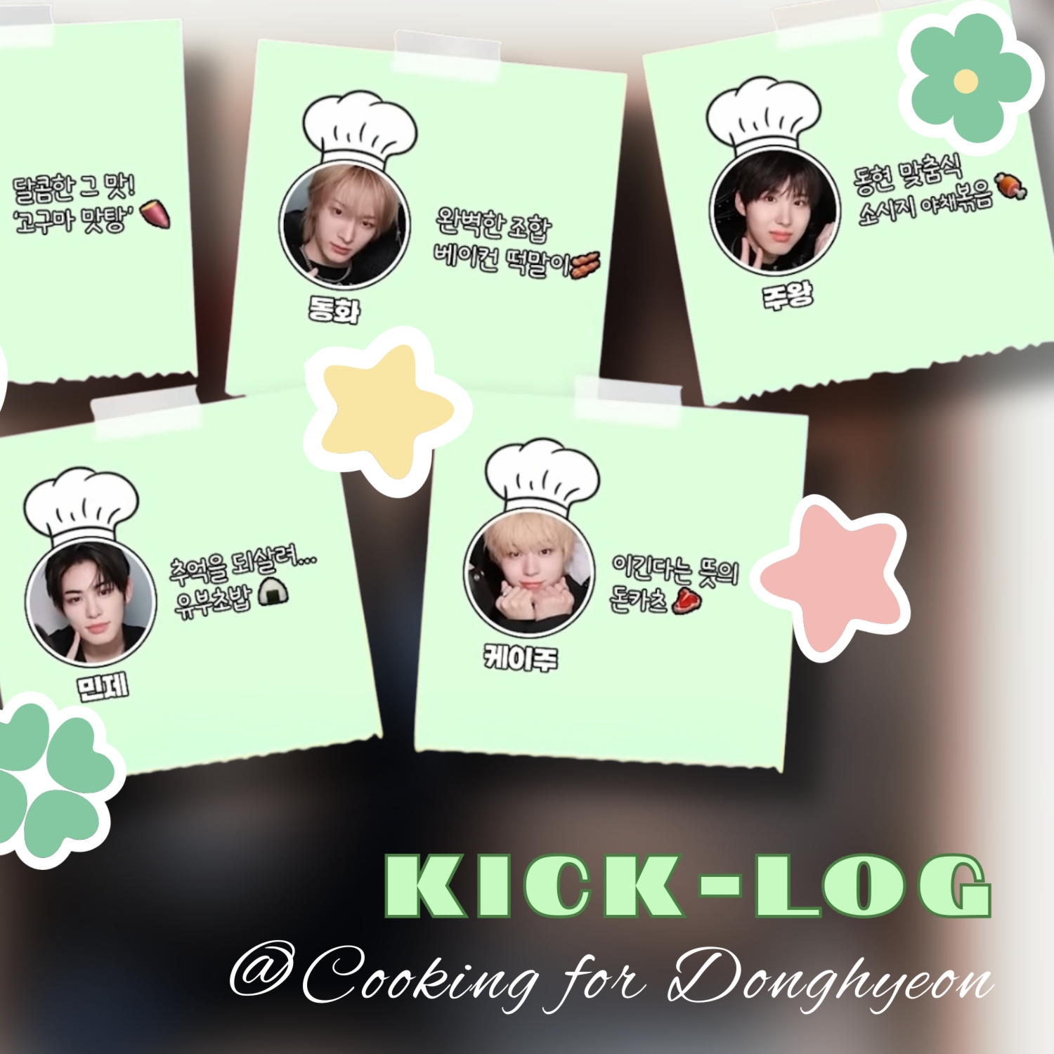 Recent activity shot of Donghyeon (KickFlip)