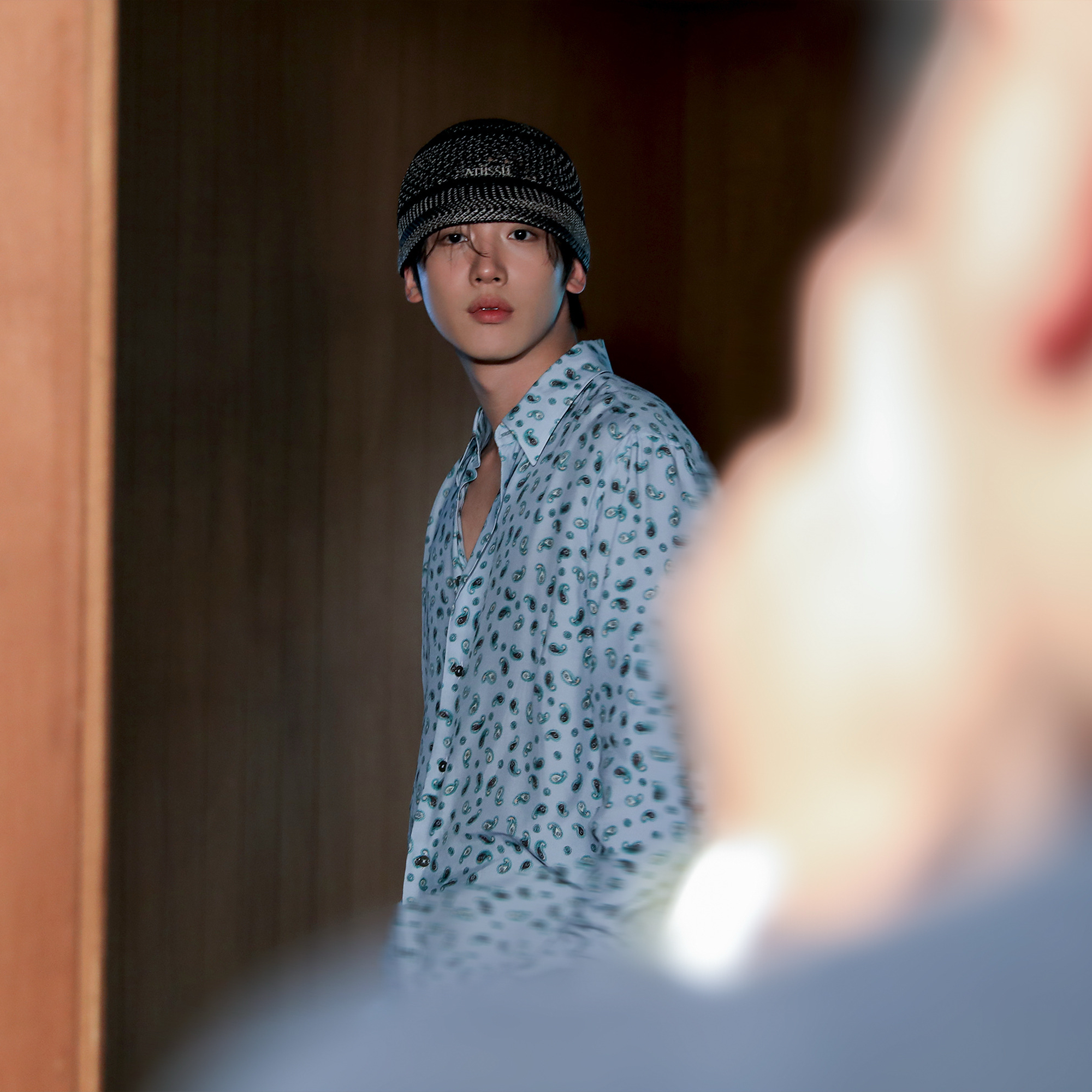 Recent activity shot of Kim Yohan (WEi)
