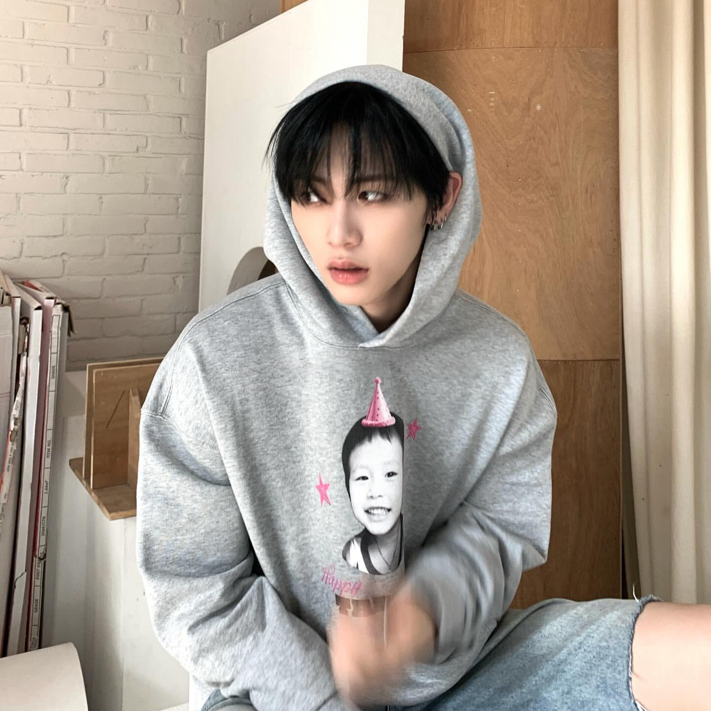 Recent activity shot of Taesan (BOYNEXTDOOR)