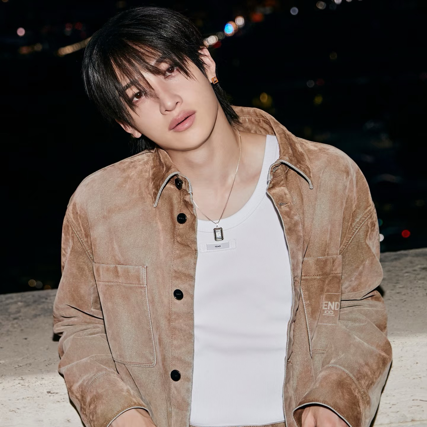 Recent activity shot of Bang Chan (Stray Kids)